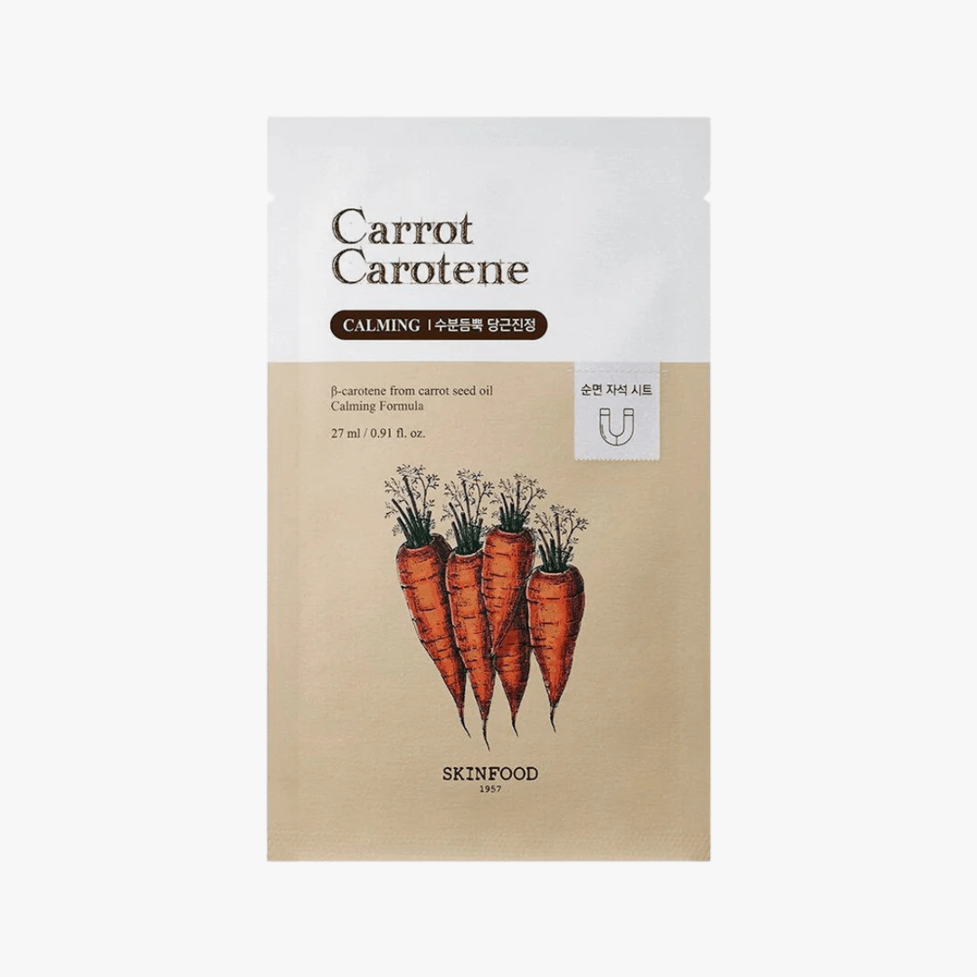 SKINFOOD Carrot Carotene Mask 1pc by Skinfood – Sheet Mask