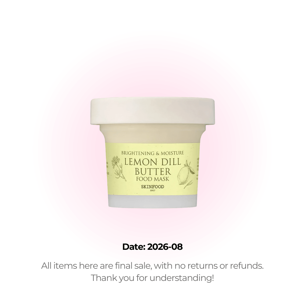 Skinfood Food Mask Lemon Dill Butter (Clearance) by Skinfood – Wash - Off Mask