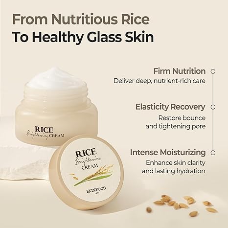 SKINFOOD Rice Brightening Cream 60ml by Skinfood – Lotion & Cream