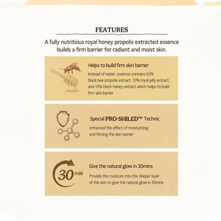 SKINFOOD Royal Honey Propolis Enrich Essence 50ml by Skinfood – Toner & Essence photo