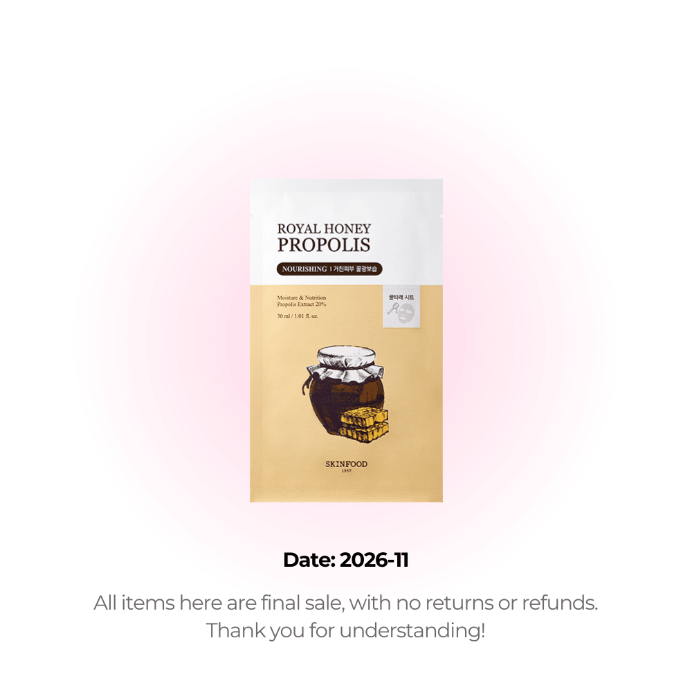 SKINFOOD Royal Honey Propolis Enrich Mask 1pc (Clearance) by Skinfood – Sheet Mask
