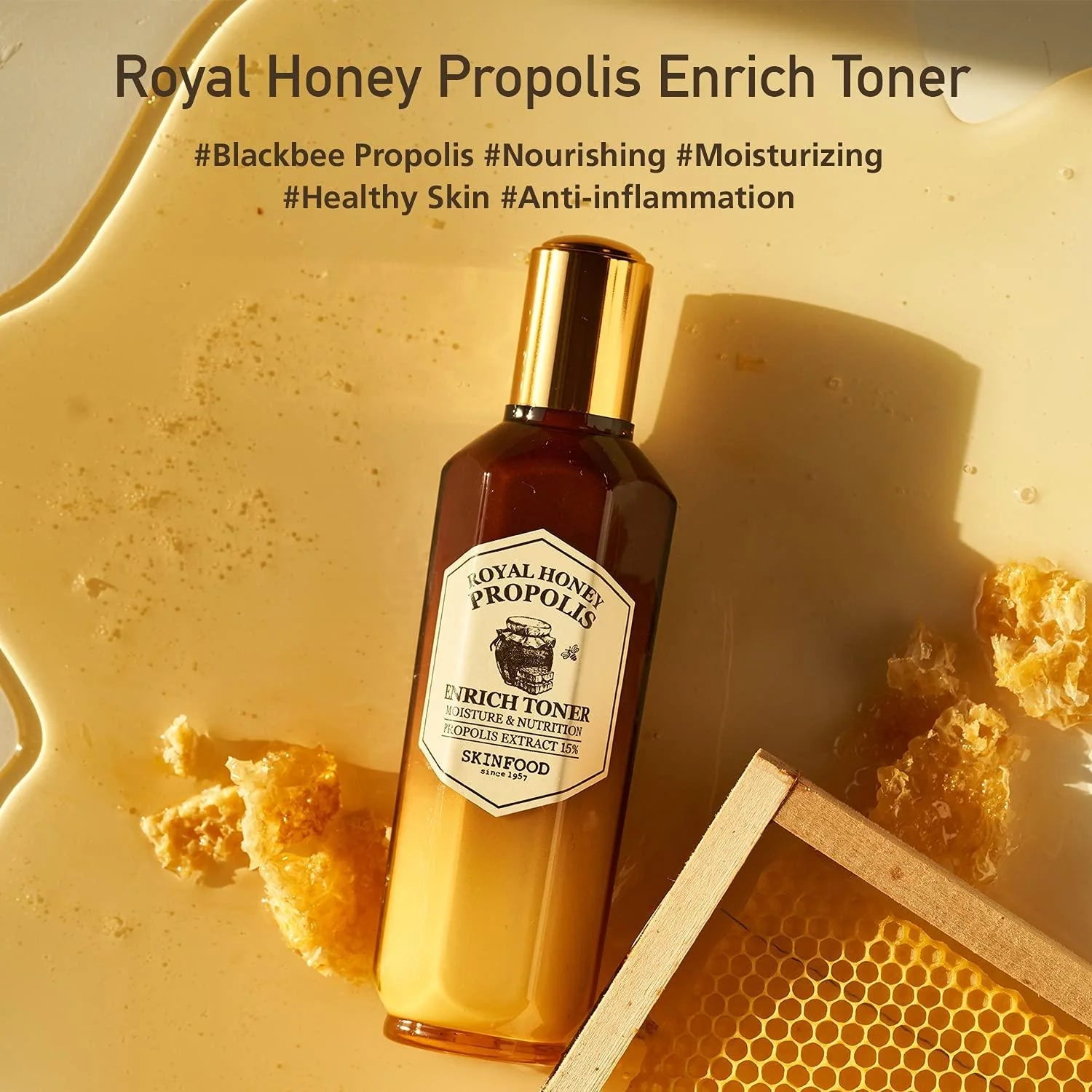 SKINFOOD Royal Honey Propolis Enrich Toner 160ml by Skinfood – Toner & Essence