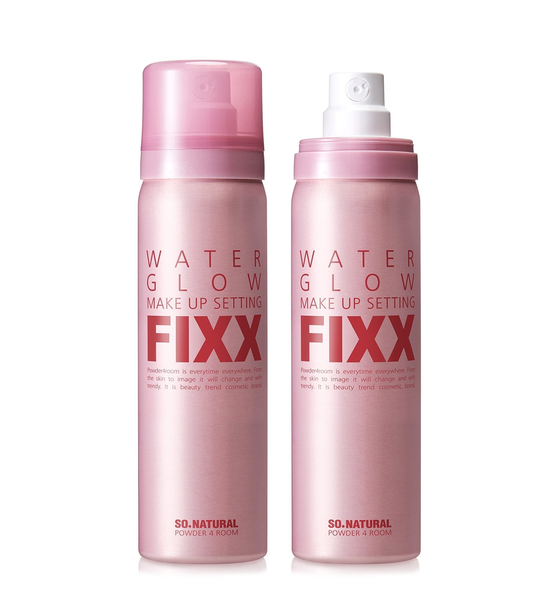 So Natural Water Glow Makeup Setting Fixx 75ml by So Natural – Setting Powder & Spray
