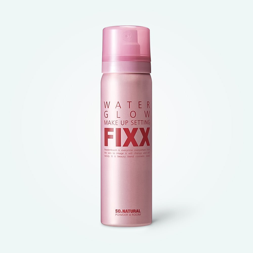 So Natural Water Glow Makeup Setting Fixx 75ml by So Natural – Setting Powder & Spray