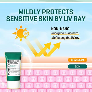 SOME BY MI Truecica Mineral Calming Tone Up Suncream 50ml by Some by Mi – Sunscreen photo