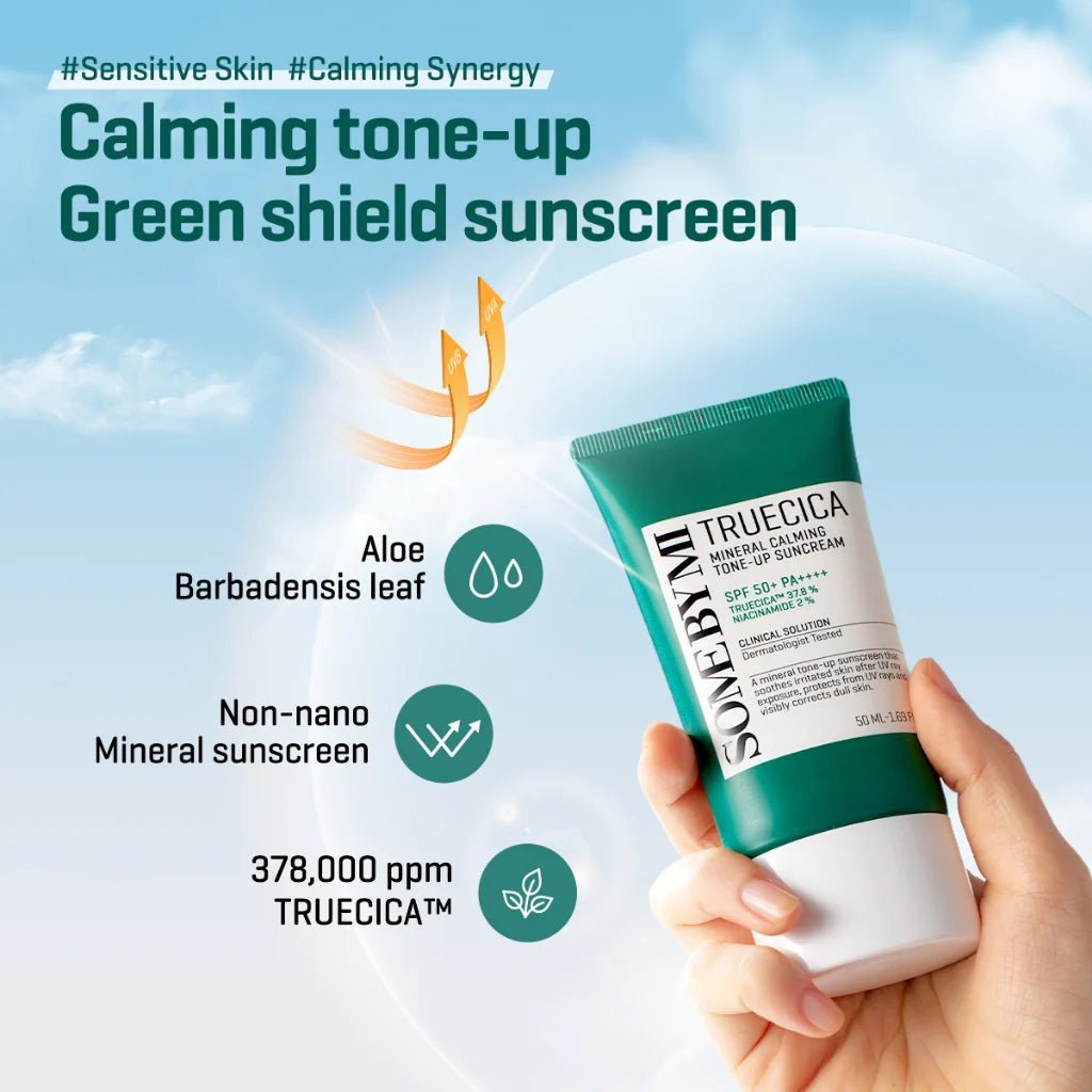 SOME BY MI Truecica Mineral Calming Tone Up Suncream 50ml by Some by Mi – Sunscreen