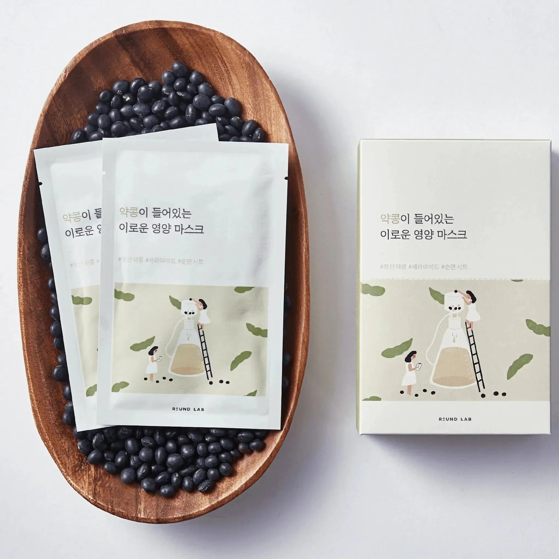 Round Lab Soybean Nourishing Mask (10pcs) by Round Lab – Sheet Mask
