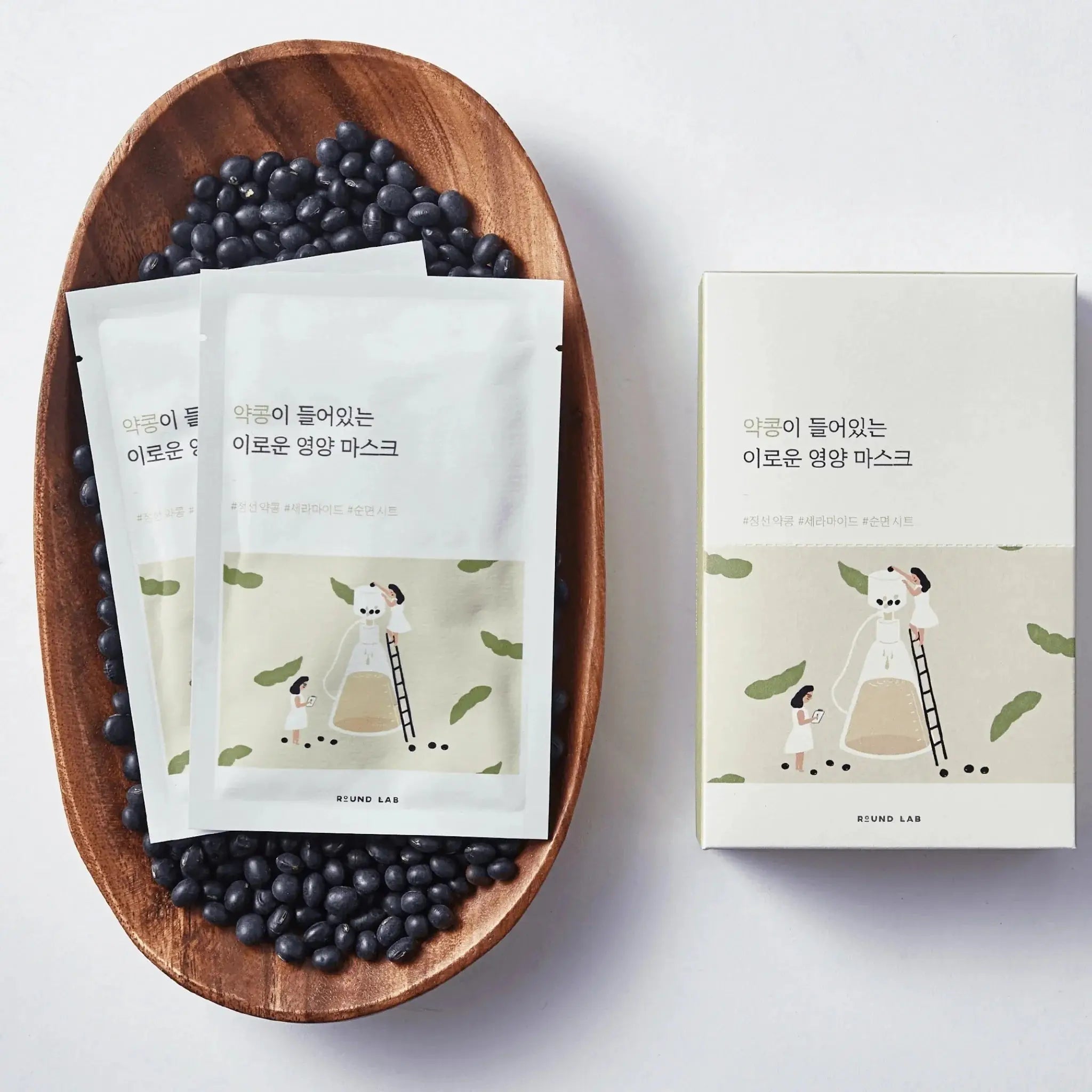 Round Lab Soybean Nourishing Mask (10pcs) by Round Lab – Sheet Mask