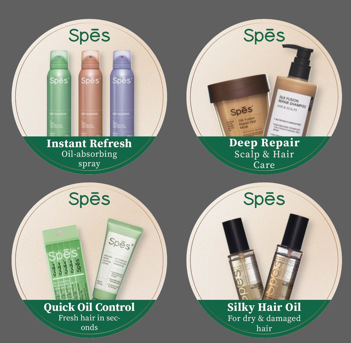 Spēs Dry Shampoo 150ml (3 Styles) by Spēs – Shampoo