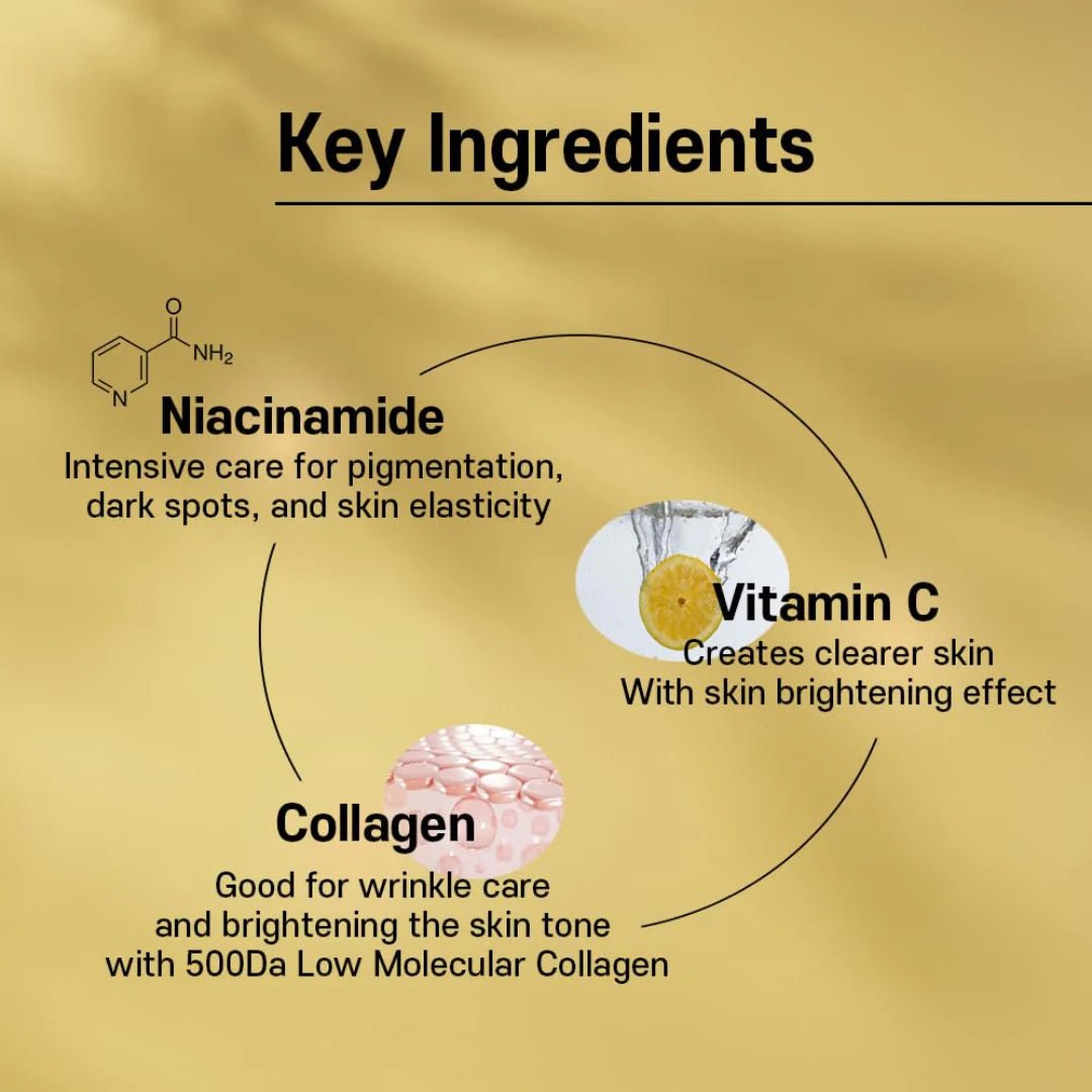 Sungboon Editor Deep Collagen Niacin Vita C Brightening Mask 4pcs by Sungboon – Sheet Mask