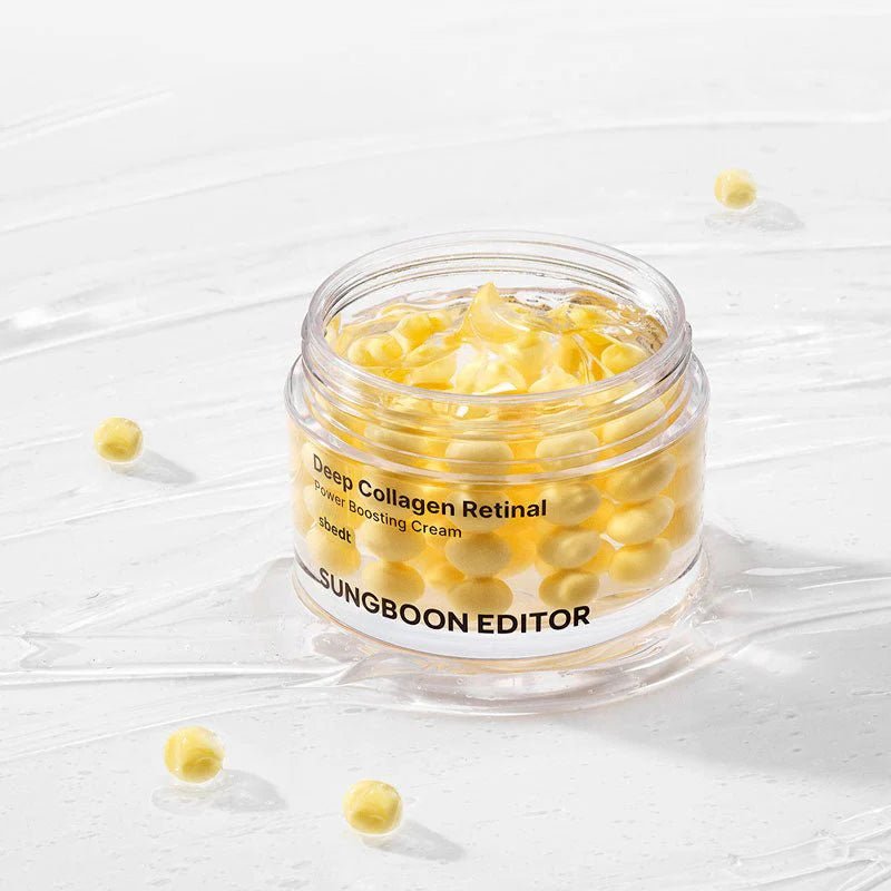 SUNGBOON EDITOR Deep Collagen Retinol Power Boosting Capsule Cream 50ml by Sungboon – Lotion & Cream