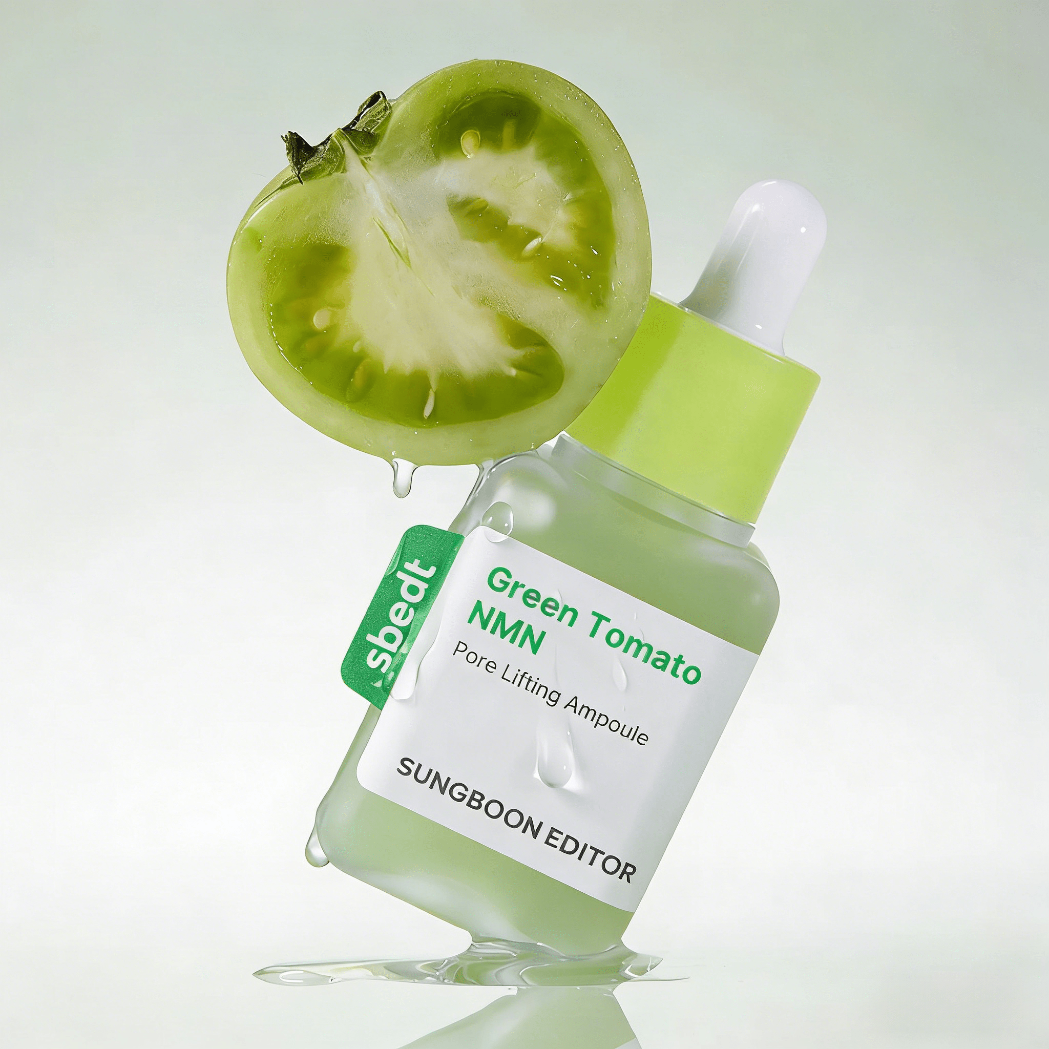 SUNGBOON EDITOR + Green Tomato NMN Pore Lifting Ampoule 40ml by Sungboon – Serum & Ampoule