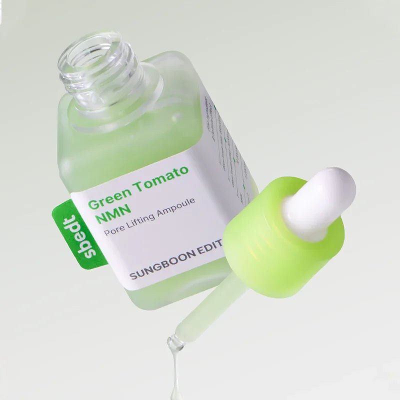 SUNGBOON EDITOR + Green Tomato NMN Pore Lifting Ampoule 40ml by Sungboon – Serum & Ampoule