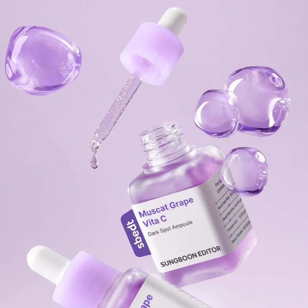 SUNGBOON EDITOR Muscat Grape Vita C Brightening Ampoule 40ml by Sungboon – Serum & Ampoule