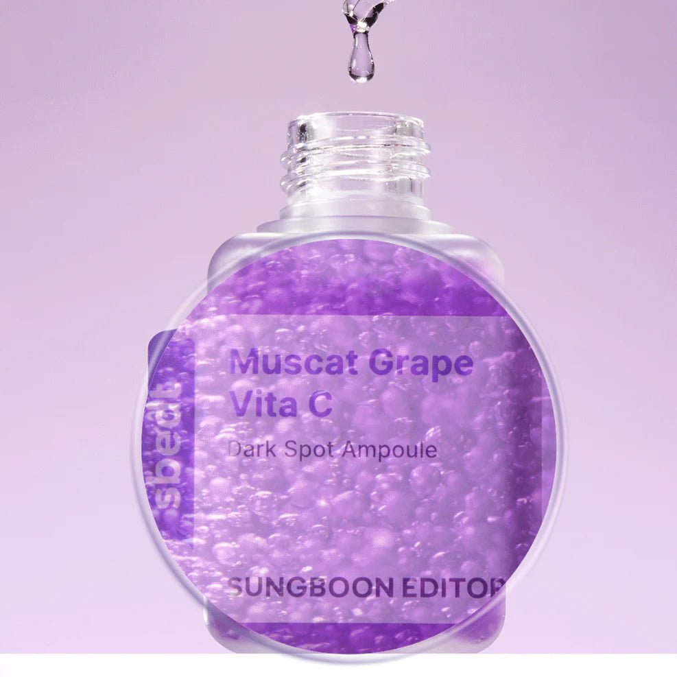 SUNGBOON EDITOR Muscat Grape Vita C Brightening Ampoule 40ml by Sungboon – Serum & Ampoule