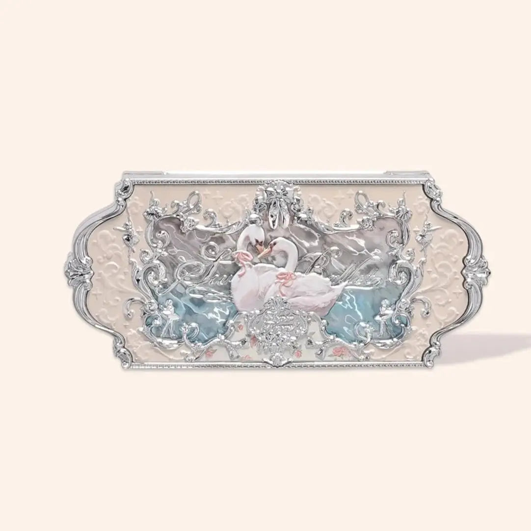 Flower Knows Swan Ballet Series Six Color Eyeshadow 01 White Swan by Flower Knows – Eye Shadow