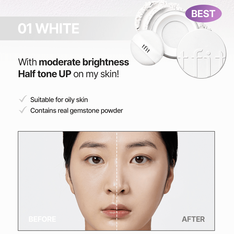 TFIT Translucent Set Finishing Powder by TFIT – Setting Powder & Spray