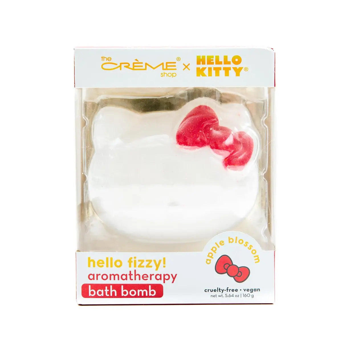 The Creme Shop Hello Kitty Aromatherapy Fizzy Bath Bomb Apple Blossom by The Creme Shop – Bath Additives
