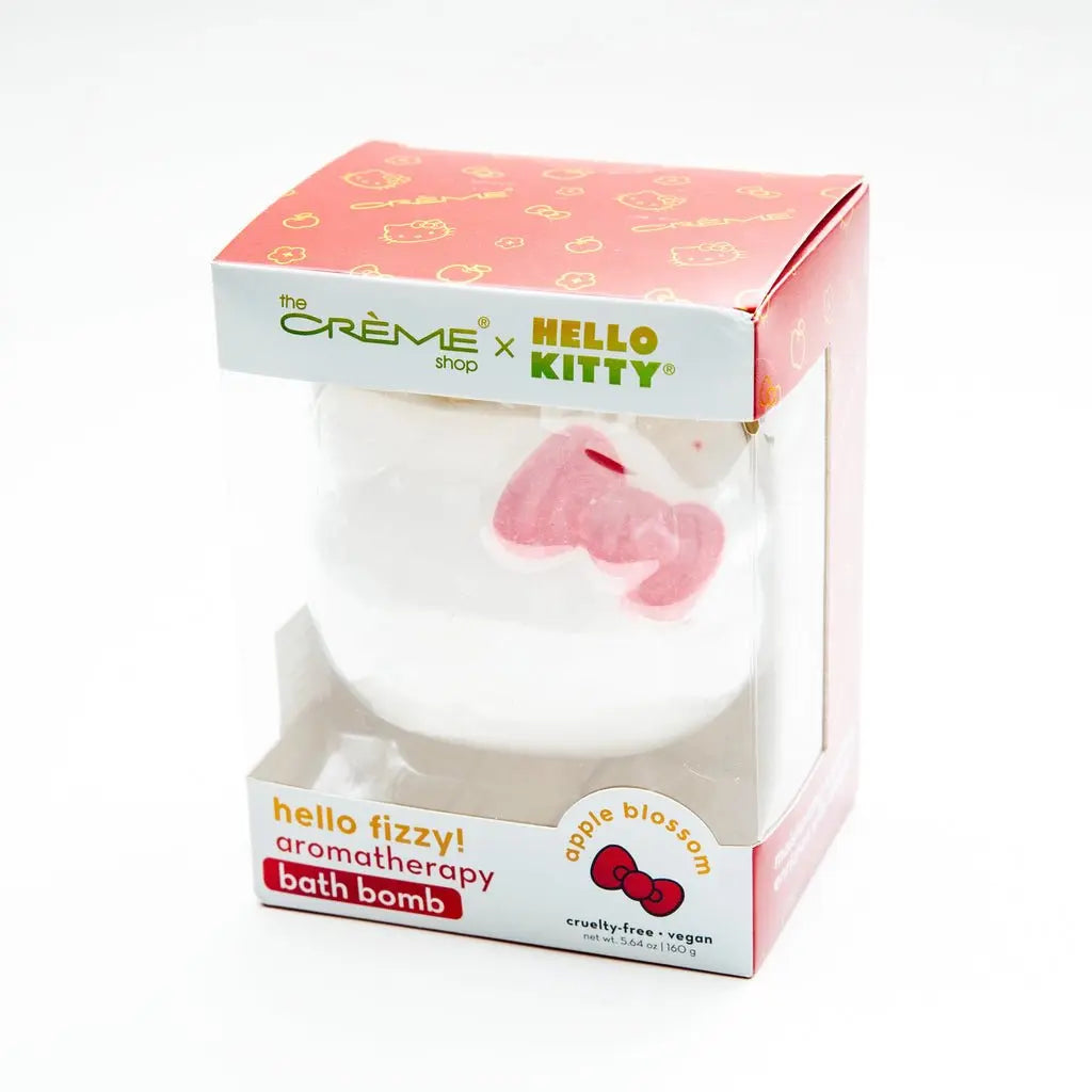 The Creme Shop Hello Kitty Aromatherapy Fizzy Bath Bomb Apple Blossom by The Creme Shop – Bath Additives