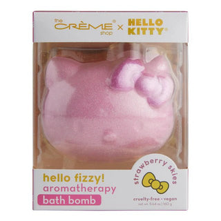 The Creme Shop Hello Kitty Aromatherapy Fizzy Bath Bomb Strawberry Skies - The Creme Shop | Kiokii and...