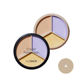 The Saem Cover Perfection Triple Pot Concealer (4 types) by The Saem – Concealer