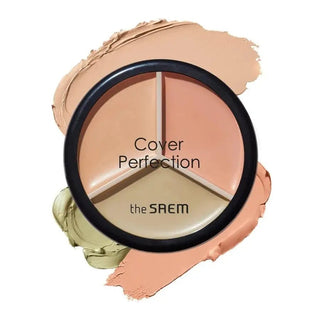 The Saem Cover Perfection Triple Pot Concealer (4 types) by The Saem – Concealer