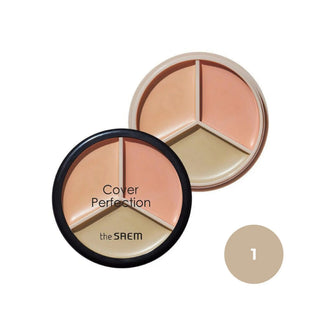 The Saem Cover Perfection Triple Pot Concealer (4 types) by The Saem – Concealer