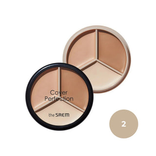 The Saem Cover Perfection Triple Pot Concealer (4 types) by The Saem – Concealer