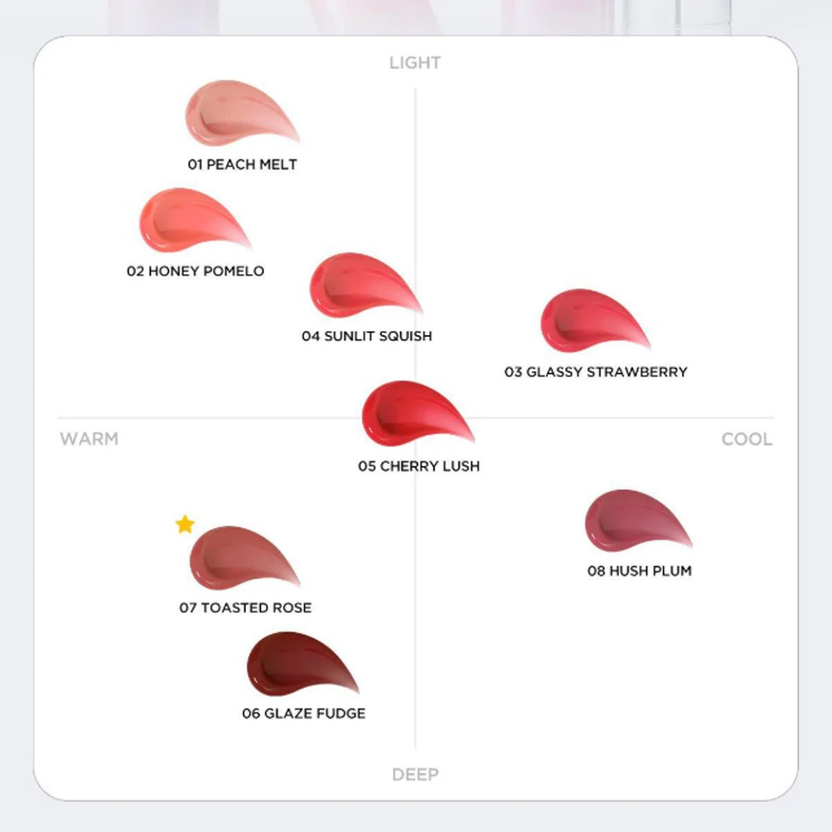 TIRTIR Glowpop Tinted Lip Oil 8 Colors by TIRTIR – Lip Gloss