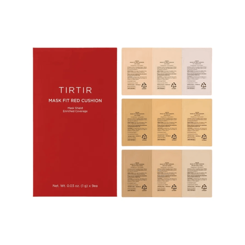🎁 TIRTIR Mask Fit Red Cushion Trial Kit (9 Shades) - Gift with Purchase (100% off) by GWP –