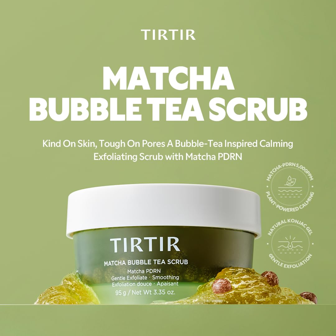 Tirtir Matcha Bubble Tea Scrub 95g by TIRTIR – Facial Exfoliator