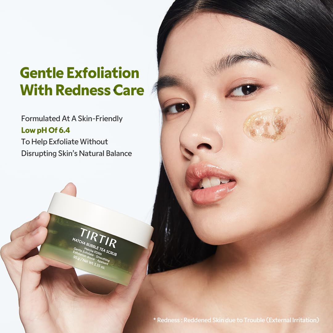 Tirtir Matcha Bubble Tea Scrub 95g by TIRTIR – Facial Exfoliator
