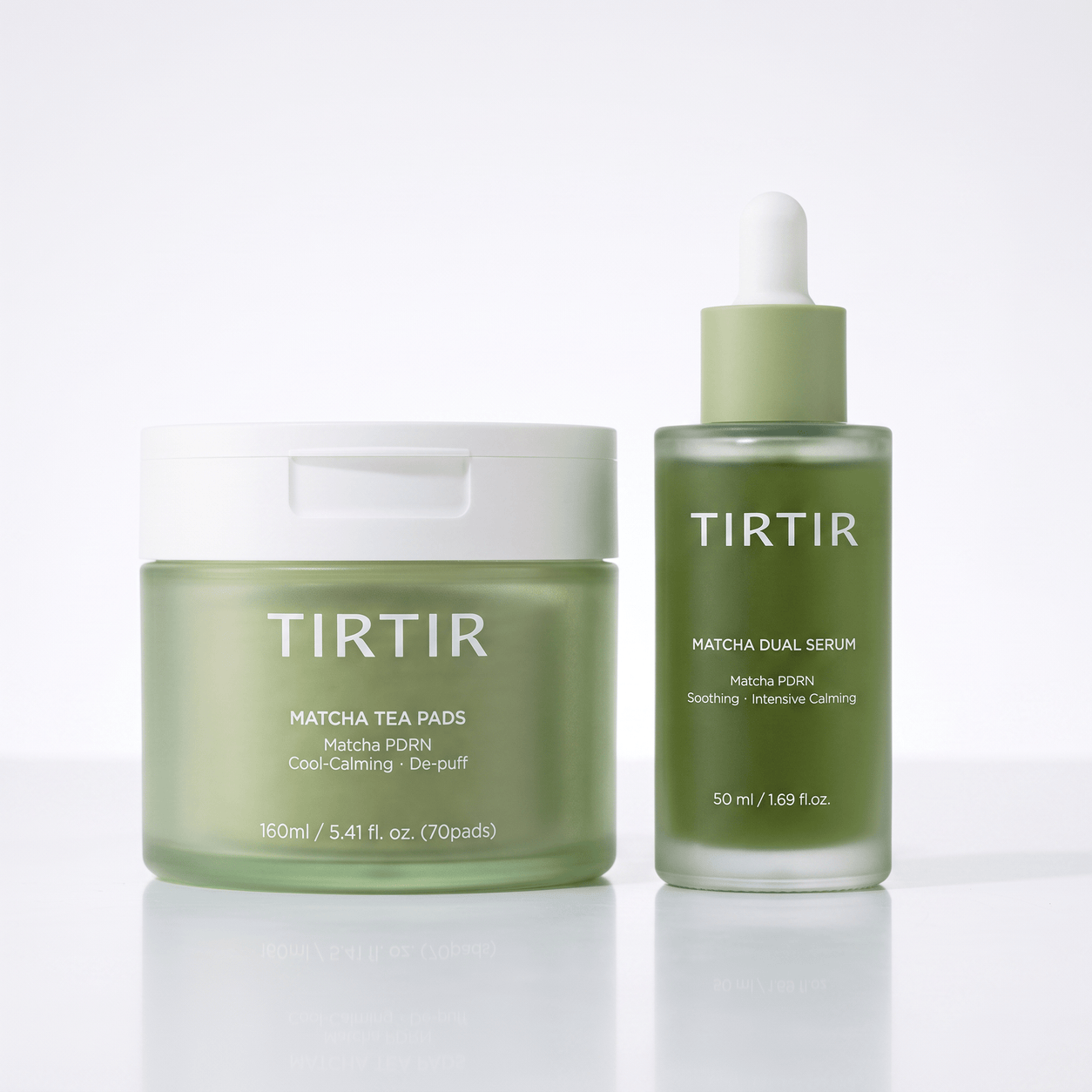 TIRTIR Matcha Calm & Glow Duo - Sensitive & Redness-Prone Skin