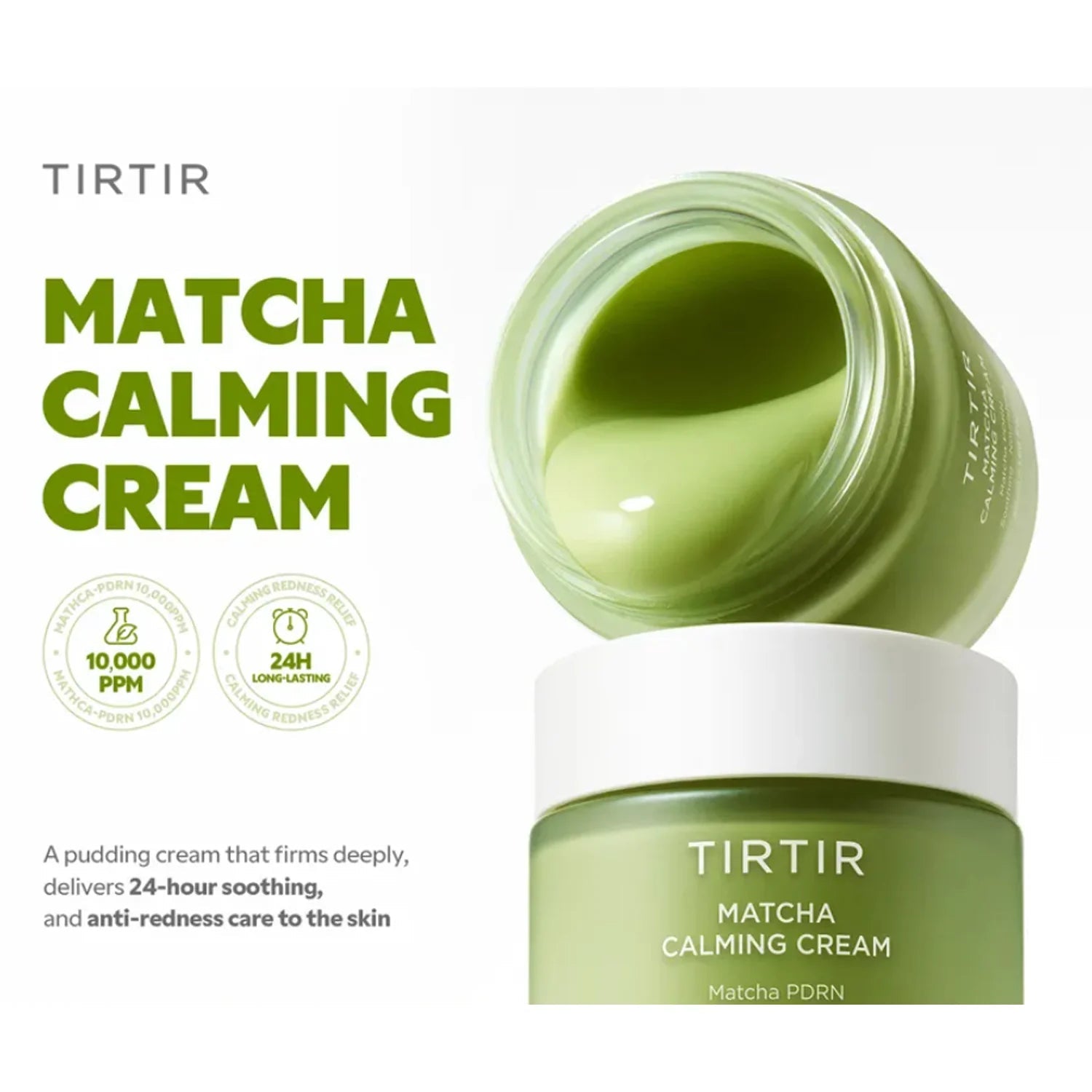 TIRTIR Matcha Calming Cream 50ml by TIRTIR – Lotion & Cream