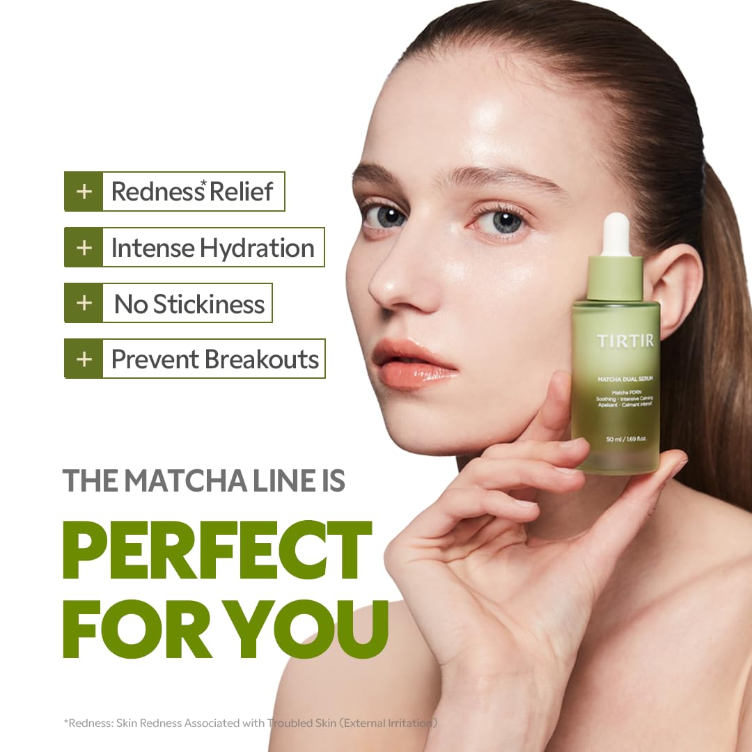 Tirtir Matcha Dual Serum 50ml by TIRTIR – Serum & Ampoule