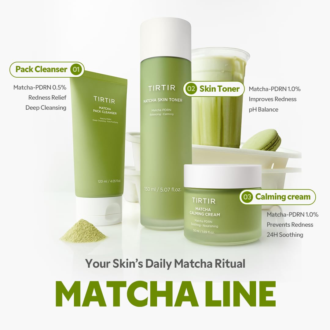 TIRTIR Matcha Pack Cleanser 120ml by TIRTIR – Facial Cleanser