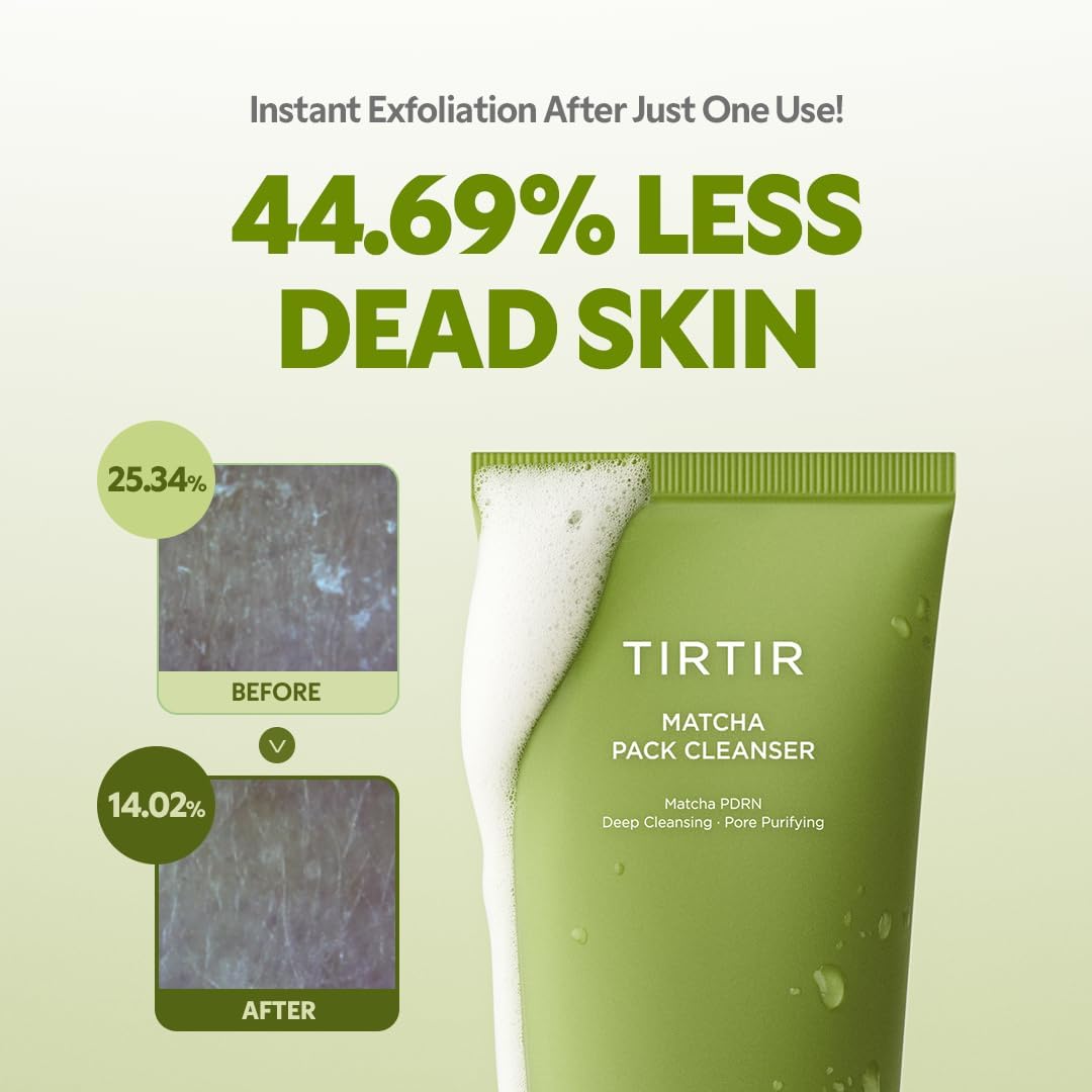 TIRTIR Matcha Pack Cleanser 120ml by TIRTIR – Facial Cleanser