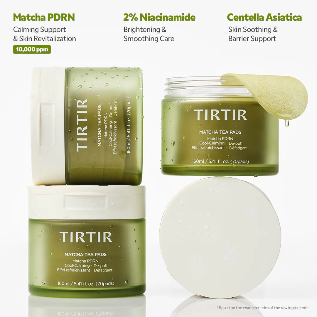 Tirtir Matcha Tea Pads 70pads by TIRTIR – Toner Pads