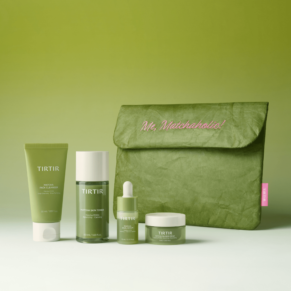 TIRTIR Me, Matchaholic Set 4 items by TIRTIR – Skincare Set