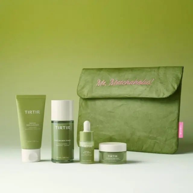 TIRTIR Stay Calm Stay Cool Stay Matcha Set 4 items by TIRTIR – Skincare Set