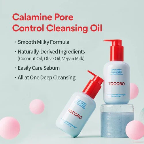 TOCOBO Calamine Pore Control Cleansing Oil 200ml by TOCOBO – Makeup Remover