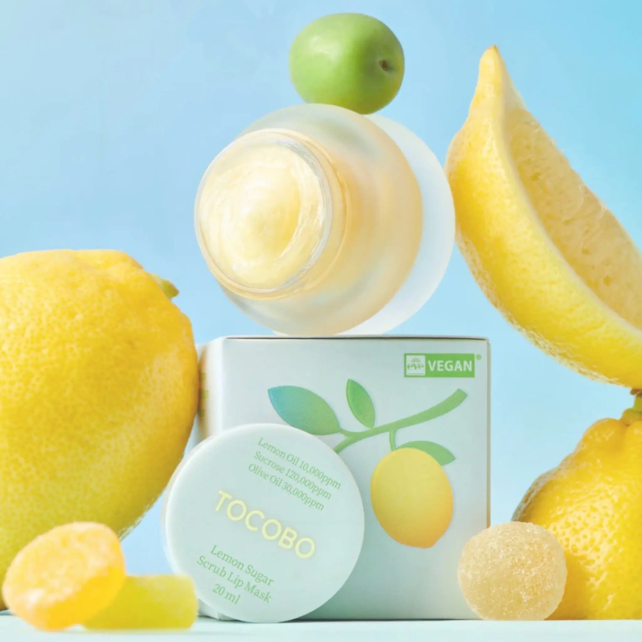 TOCOBO - Lemon Sugar Scrub Lip Mask 20ml by TOCOBO – Lip Treatment
