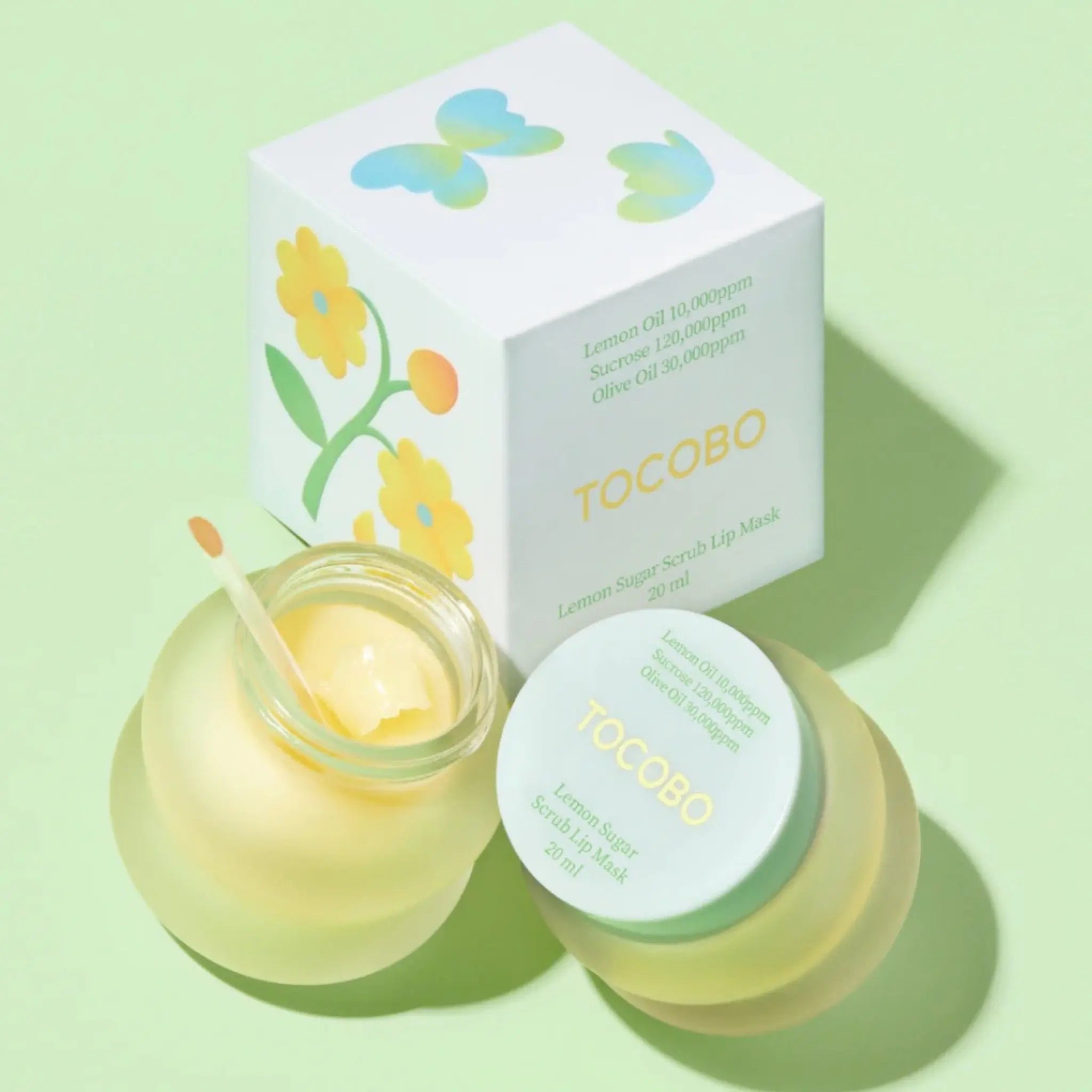 TOCOBO - Lemon Sugar Scrub Lip Mask 20ml by TOCOBO – Lip Treatment