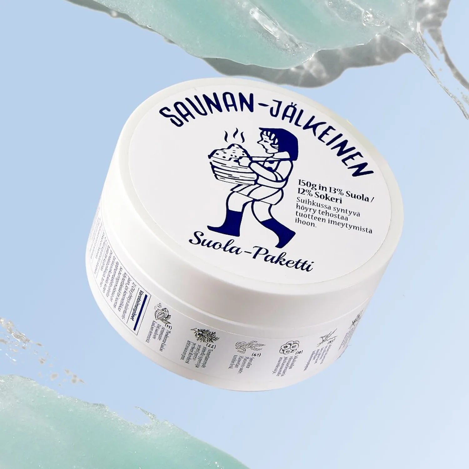 Torhop Saunan Heating Salt Facial Mask 90g by Torhop – Wash - Off Mask