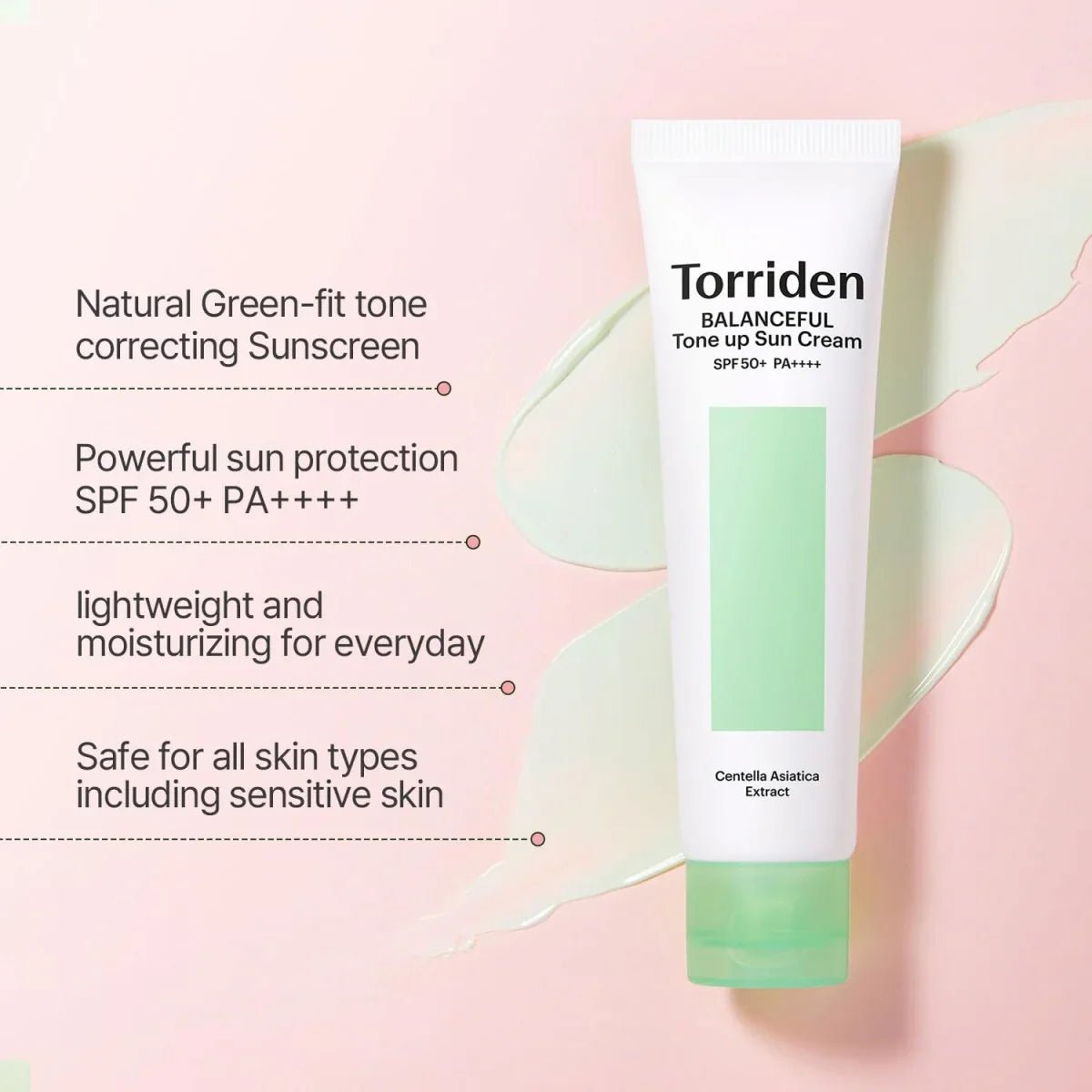 Torriden Balanceful Cica Sun Cream 60ml by Torriden – Sunscreen