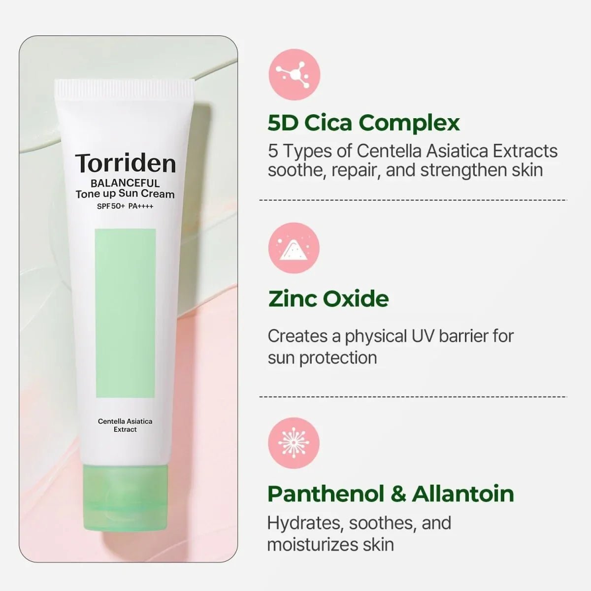 Torriden Balanceful Cica Sun Cream 60ml by Torriden – Sunscreen