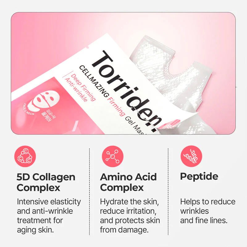 Torriden Cellmazing Firming Gel Mask (Box/Single) by Torriden – Sheet Mask