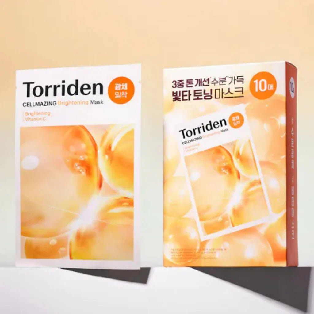 Torriden Cellmazing Vita C Brightening Mask (Box/Single) by Torriden – Sheet Mask