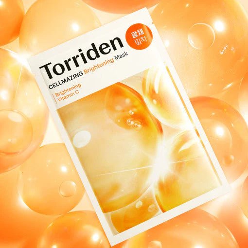Torriden Cellmazing Vita C Brightening Mask (Box/Single) by Torriden – Sheet Mask