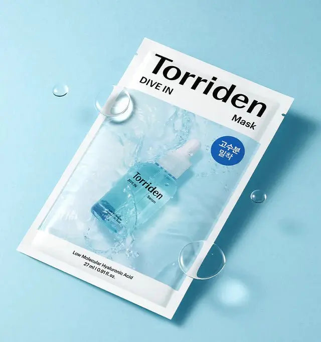 Torriden DIVE - IN Low Molecular Hyaluronic Acid Mask (Box/Sheet) by Torriden – Sheet Mask